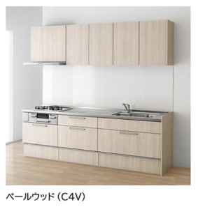 ペールウッド_シンシア_ラクエラ_クリナップ扉柄