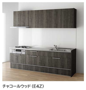 チャコールウッド_シンシア_ラクエラ_クリナップ扉柄