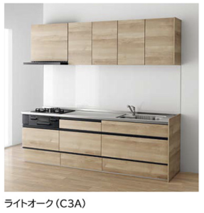 ライトオーク_コンフォート_ラクエラ_クリナップ扉柄