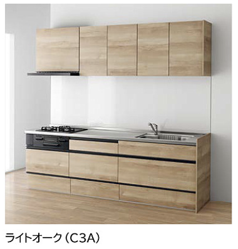 ライトオーク_コンフォート_ラクエラ_クリナップ扉柄