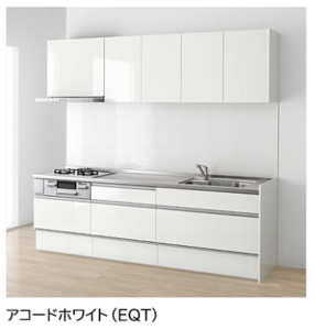 アコードホワイト_コンフォート_ラクエラ_クリナップ扉柄