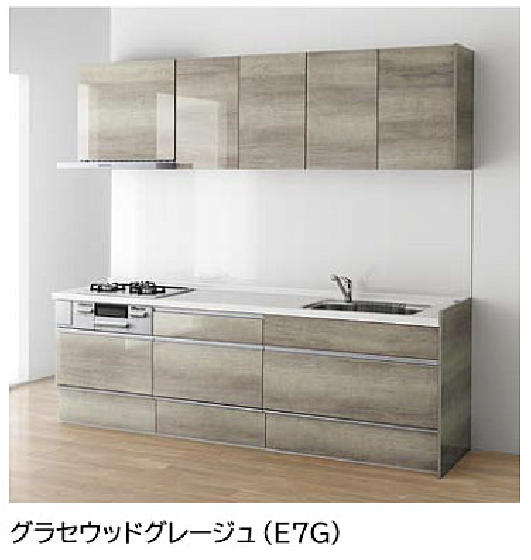 グラセウッドグレージュ_グランド_ラクエラ_クリナップ扉柄