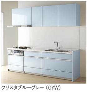 クリスタブルーグレー_クラス4_ステディア_クリナップ扉柄