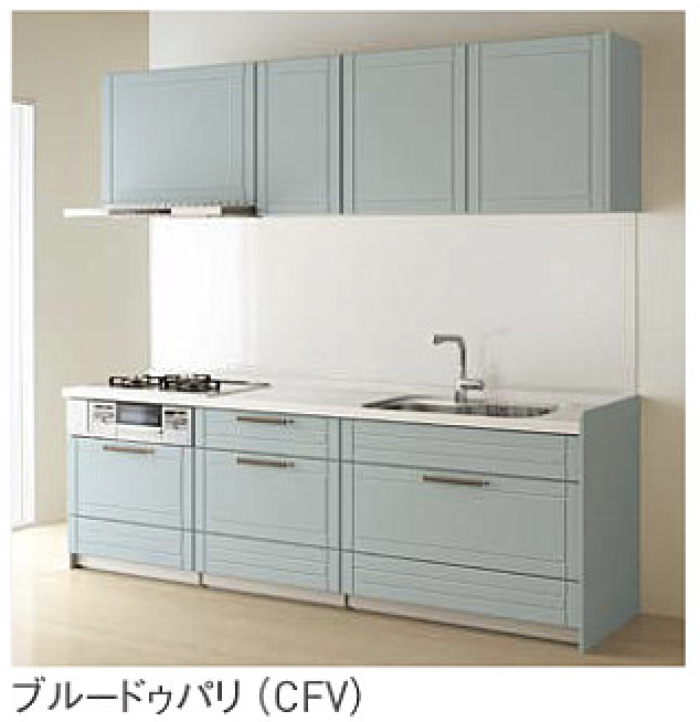 ブルードゥパリ_クラス2_ステディア_クリナップ扉柄