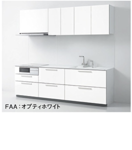 オプティホワイト_3A_ザクラッソ_TOTOキッチン扉柄