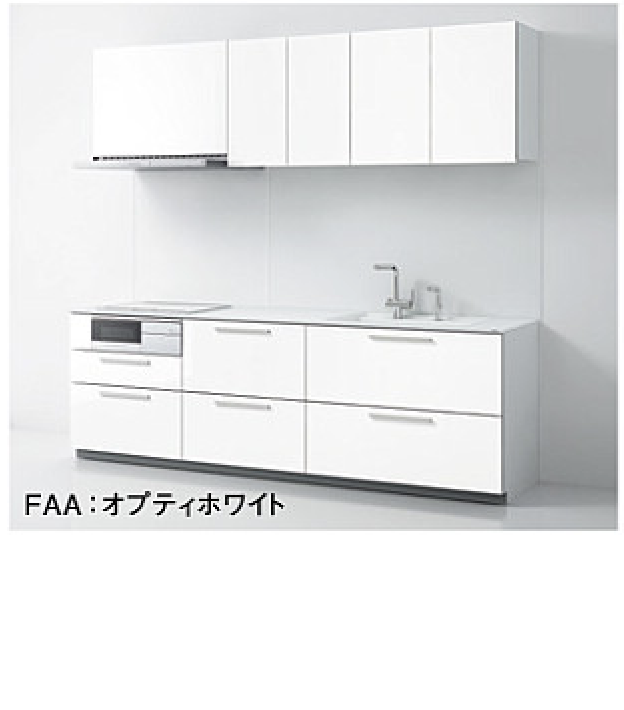 オプティホワイト_3A_ザクラッソ_TOTOキッチン扉柄