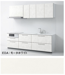 モータホワイト_3A_ザクラッソ_TOTOキッチン扉柄