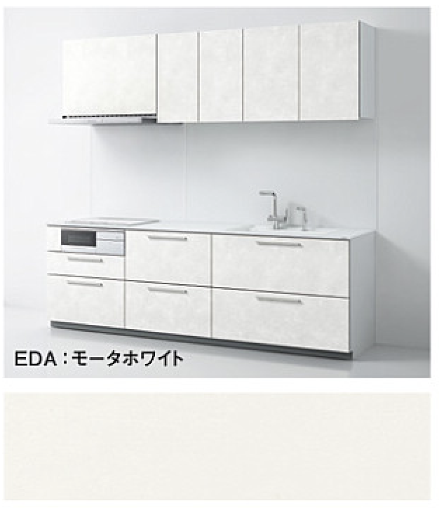 モータホワイト_3A_ザクラッソ_TOTOキッチン扉柄