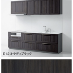 トラディブラック_4B_ザクラッソ_TOTOキッチン扉柄