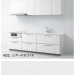 シアードホワイト_4A_ザクラッソ_TOTOキッチン扉柄