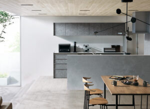 扉カラー：グループ2／スタッコシリーズ グレージュスタッコ：VJ5J