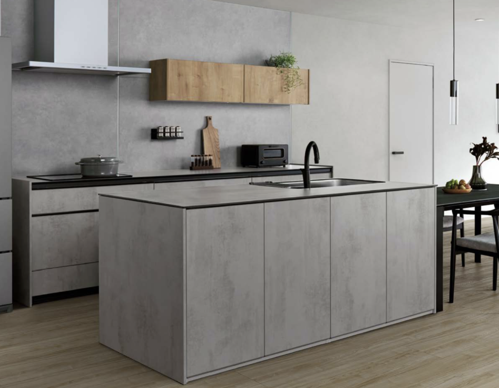 NOCT_ライトグレインとグレーセメント