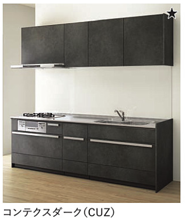 コンテクスダーク_クラス5_セントロ_クリナップ扉柄