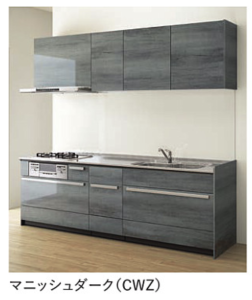 マニッシュダーク_クラス4_セントロ_クリナップ扉柄