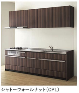 シャトーウォールナット_クラス3_セントロ_クリナップ扉柄