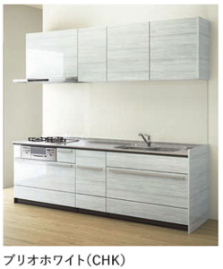 ブリオホワイト_クラス3_セントロ_クリナップ扉柄