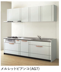 メルレットビアンコ_クラス2_セントロ_クリナップ扉柄