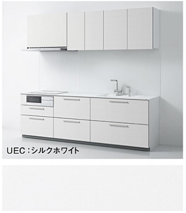 シルクホワイト_6A_ザクラッソ_TOTOキッチン扉柄