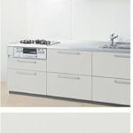 グレー_プライスグループ1_扉とコーディネート_キッチンmitteミッテ_TOTOキッチン