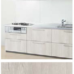 ラスグレーオーク_プライスグループ2_扉とコーディネート_キッチンmitteミッテ_TOTOキッチン