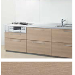 モナミディアムウッド_プライスグループ2_扉とコーディネート_キッチンmitteミッテ_TOTOキッチン