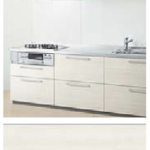 ルースホワイトペア_プライスグループ2_扉とコーディネート_キッチンmitteミッテ_TOTOキッチン