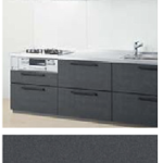 テスートブラック_プライスグループ2_扉とコーディネート_キッチンmitteミッテ_TOTOキッチン