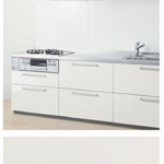 シーングレージュ_プライスグループ3_扉とコーディネート_キッチンmitteミッテ_TOTOキッチン