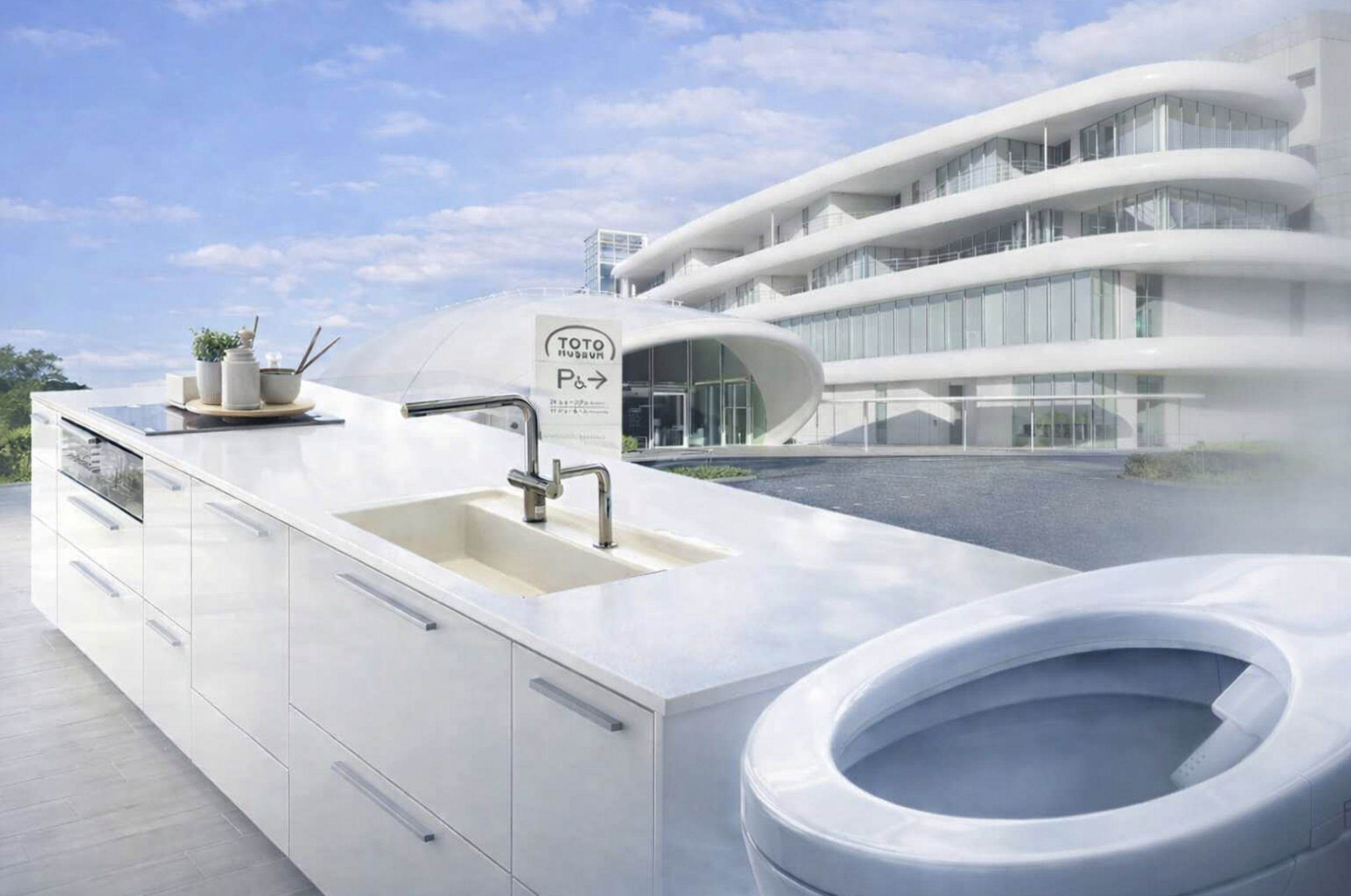 未来を担うTOTOはキッチンやトイレを一貫した思想で真面目に作っています。